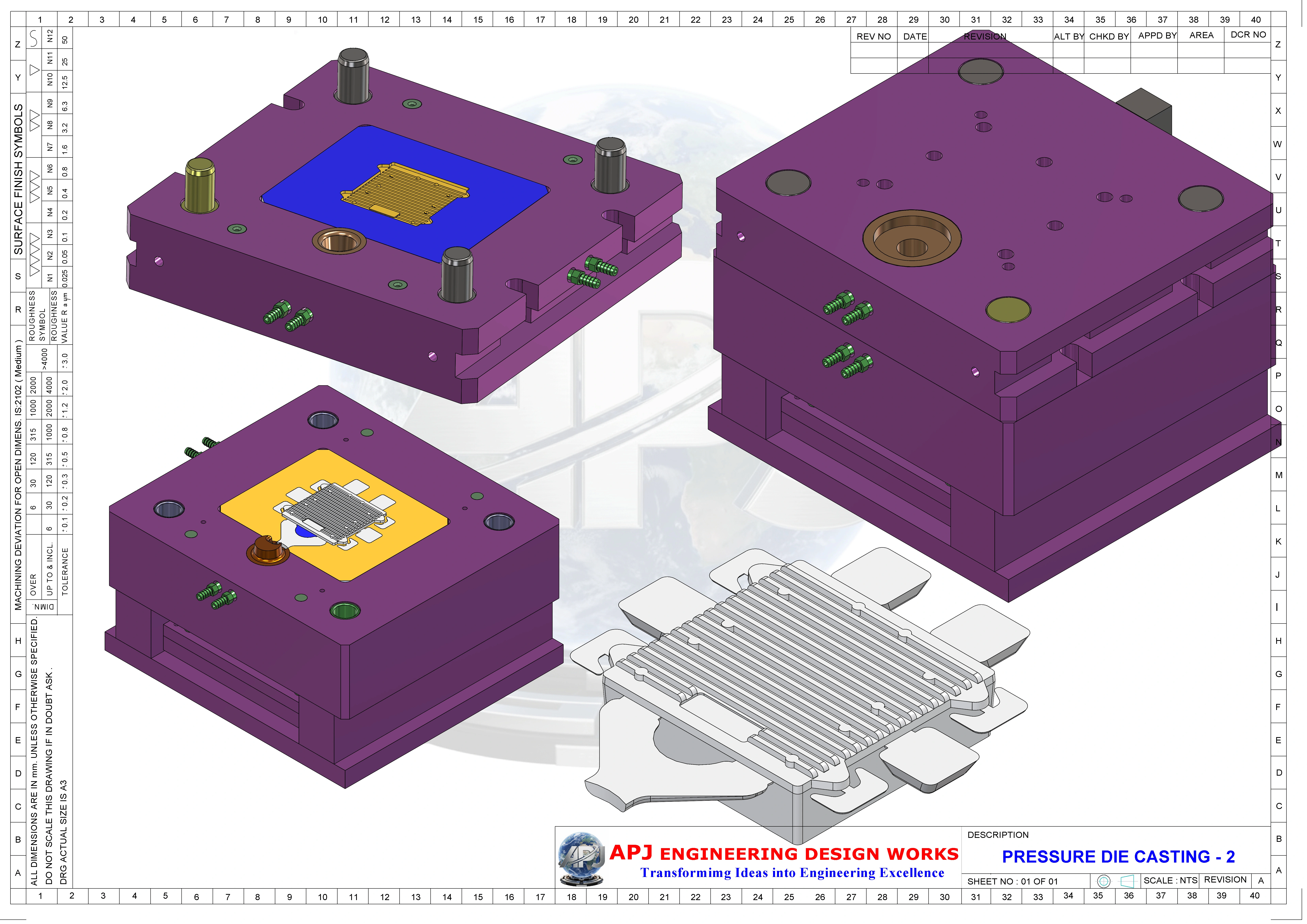 PRESSURE DIE CASTING DIE - 2
